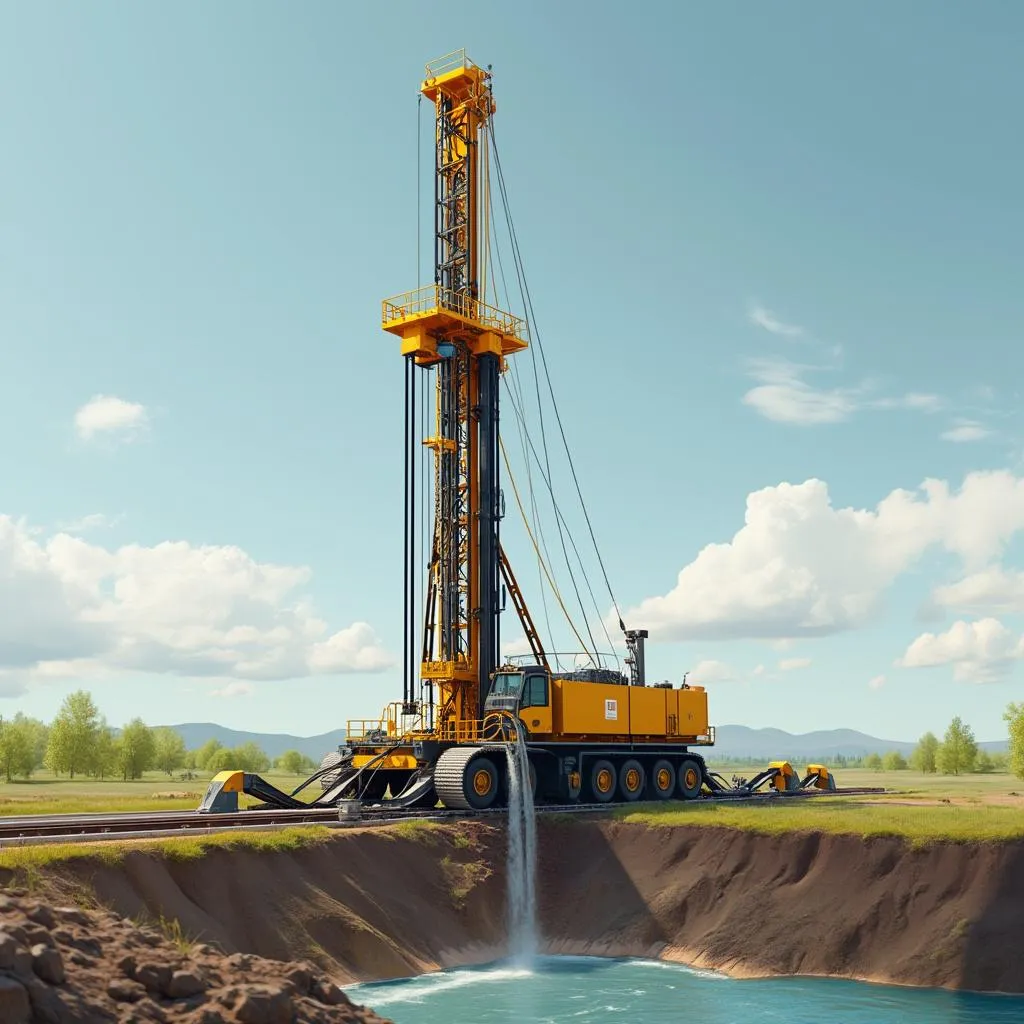 Tecnología de extracción petrolera eficiente